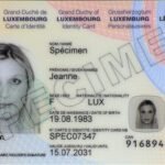 LUXEMBURGISCHER PERSONALAUSWEIS