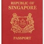 SINGAPUR-REISEPASS